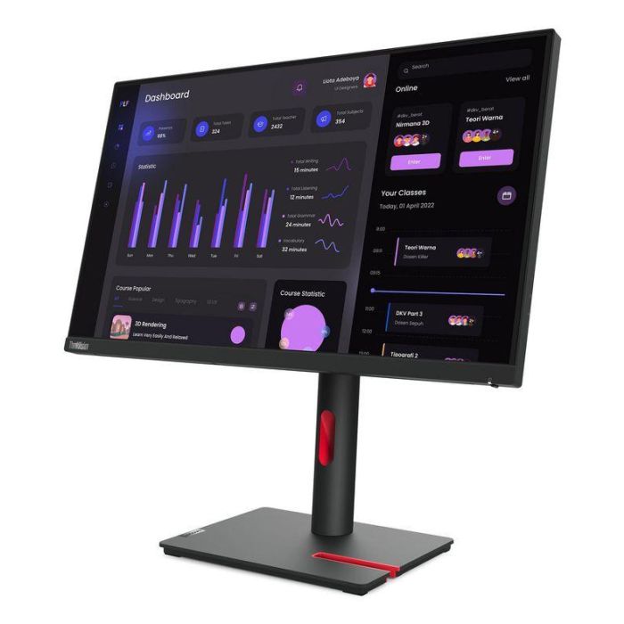 Monitor Lenovo Full HD 23,8" LED IPS Flicker free 6 Monitor Lenovo Full HD 23,8" LED IPS Flicker free 6