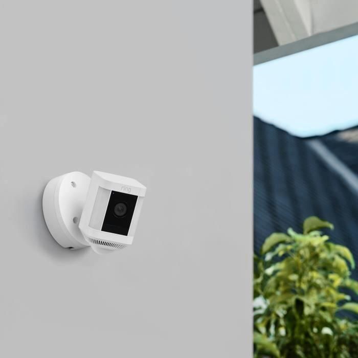 Cámara de vigilancia enchufable RING Spotlight Plus - Blanca - UE 3 Cámara de vigilancia enchufable RING Spotlight Plus - Blanca - UE 3