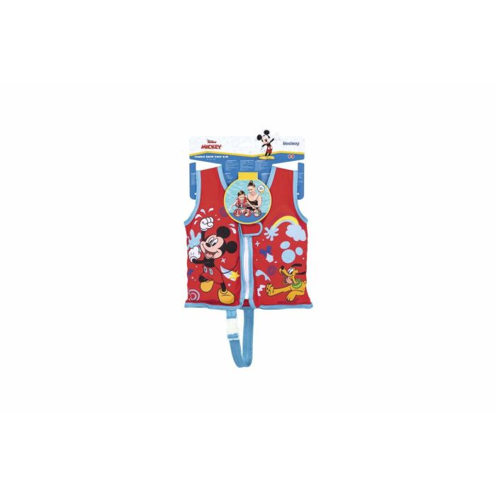 Bestway Chaleco Disney Mickey Mouse UPF 50+ 51 cm +1 a 3 Años Piscina y Playa 09101 16 Bestway Chaleco Disney Mickey Mouse UPF 50+ 51 cm +1 a 3 Años Piscina y Playa 09101 16