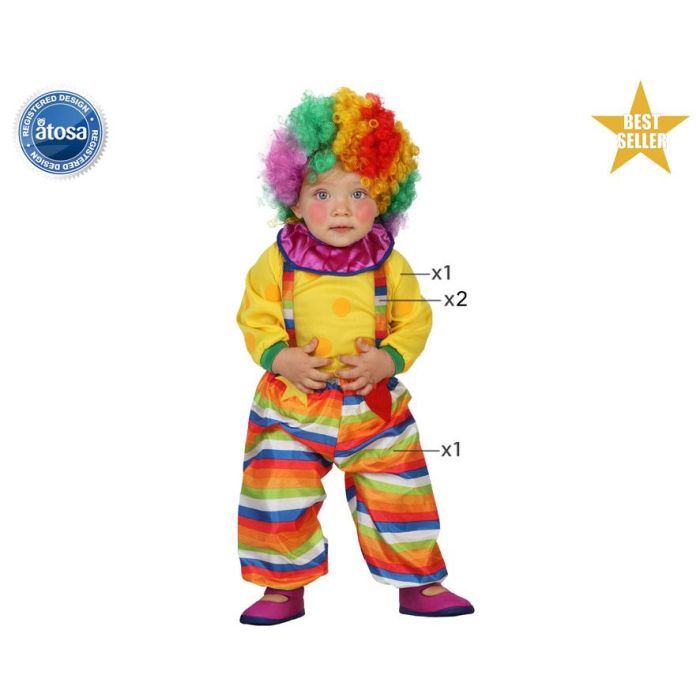 Disfraz para Bebés Multicolor (3 Piezas) 6-12 Meses