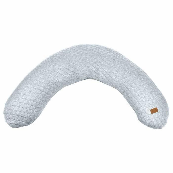 Beaba Big Flopsy Almohada de Lactancia y Maternidad, 170 cm XL, con Microperlas y Funda Extraíble, Gris Jaspeado 0 Beaba Big Flopsy Almohada de Lactancia y Maternidad, 170 cm XL, con Microperlas y Funda Extraíble, Gris Jaspeado 0