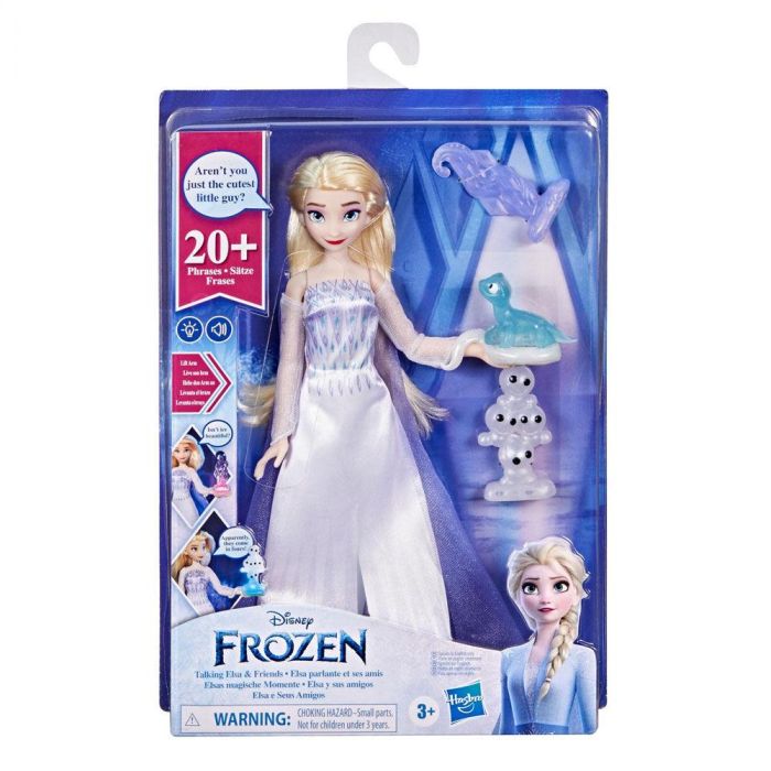 Disney Muñeca Elsa Momentos Mágicos Frozen 2 que habla, con accesorios, +3 años 1