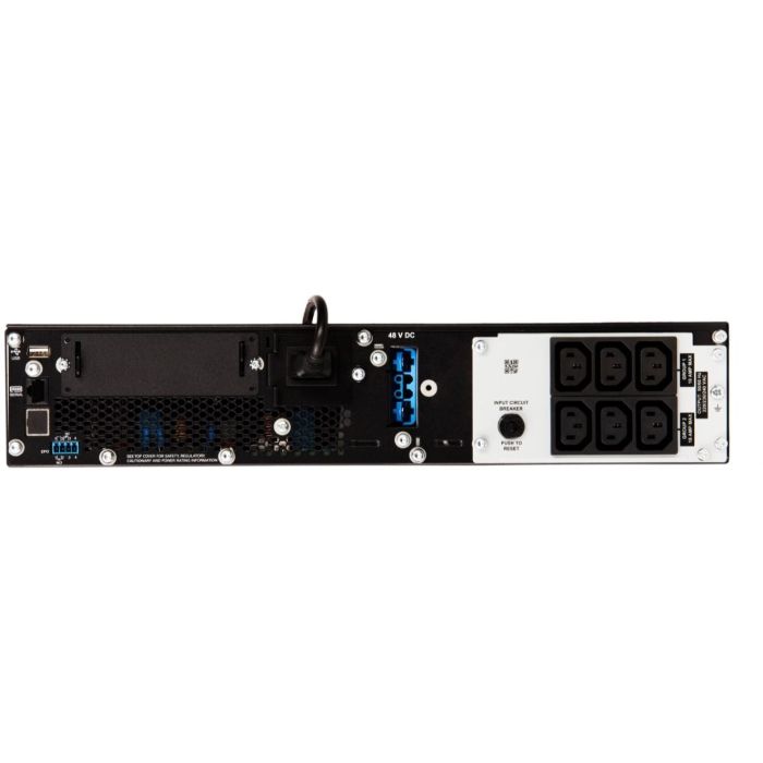 APC SRT1000RMXLI-NC SAI On-Line Doble Conversión 1000W 1000VA Montaje en Rack 2U con Tarjeta de Red 1 APC SRT1000RMXLI-NC SAI On-Line Doble Conversión 1000W 1000VA Montaje en Rack 2U con Tarjeta de Red 1