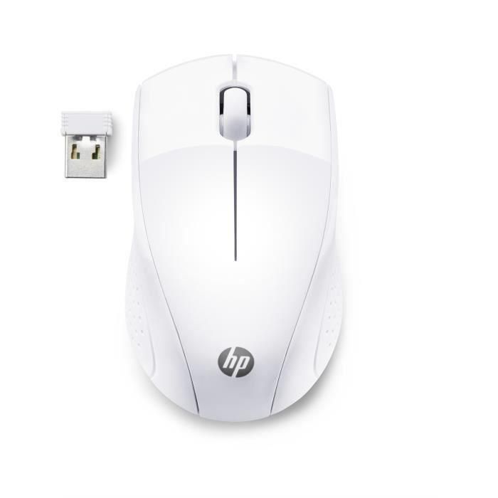 Ratón Inalámbrico HP 220 Blanco 1600 dpi Ratón Inalámbrico HP 220 Blanco 1600 dpi