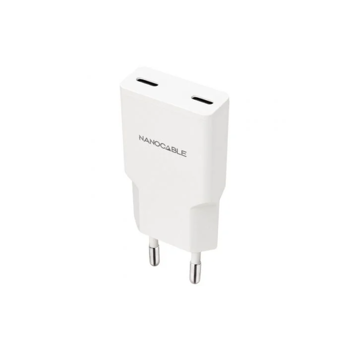 Cargador de Pared NANOCABLE 10.10.2029 Blanco 30 W 0 Cargador de Pared NANOCABLE 10.10.2029 Blanco 30 W 0