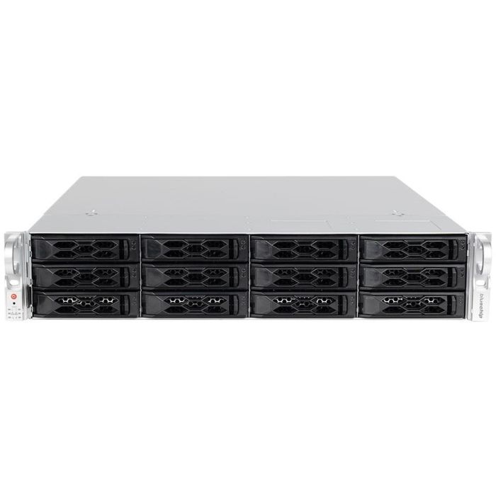 bluechip Serverline R42318s Servidor Rack 2U Intel Xeon 6505P 32GB RAM 2x480GB SSD Avago 9540-8i TPM