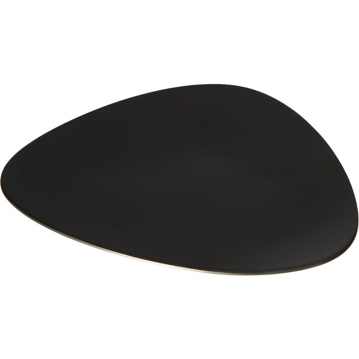 Alessi FM10/79 B Platito Grande en Melamina Negro (6 uds) 22.5x11.5cm