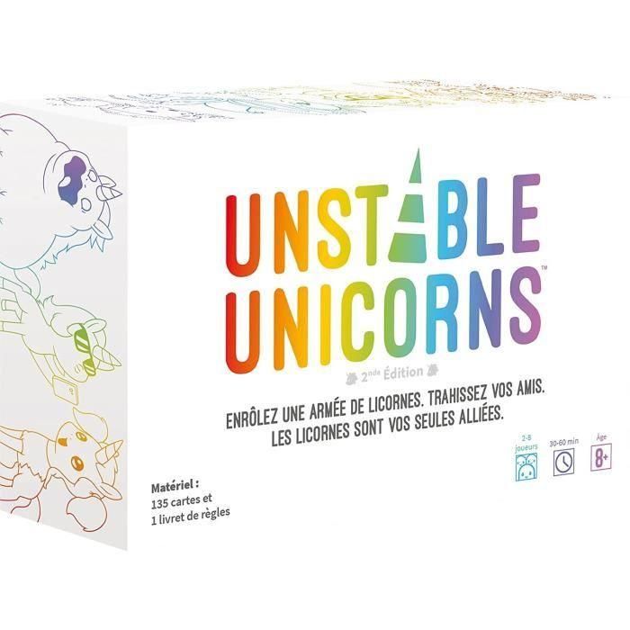 TeeTortuga | Unicornios inestables | Juego de mesa | a partir de 8 años | 2 a 8 jugadores | 30 a 60 minutos TeeTortuga | Unicornios inestables | Juego de mesa | a partir de 8 años | 2 a 8 jugadores | 30 a 60 minutos