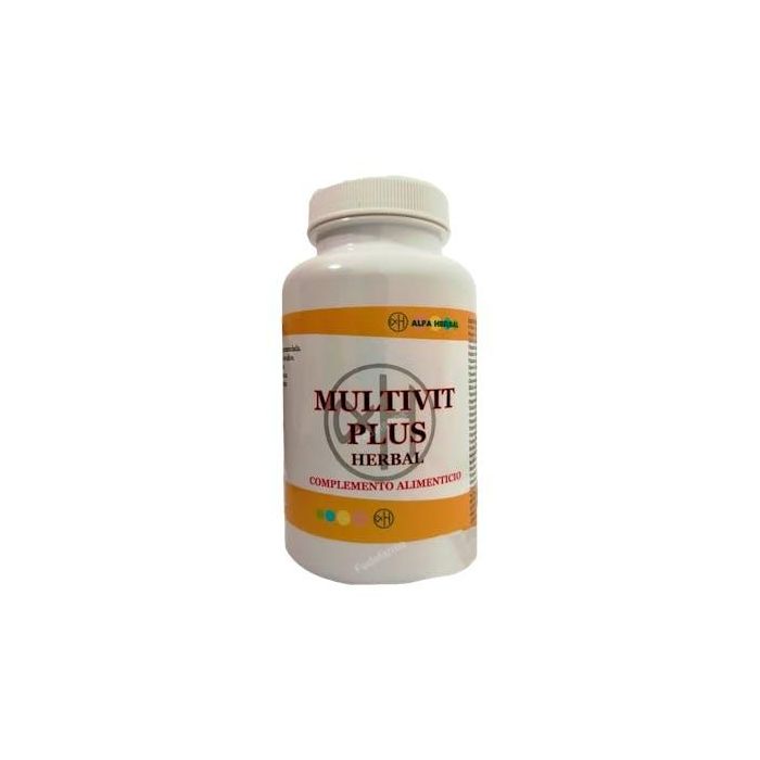 ALFA HERBAL Multivit Plus Herbal 120 Capsulas