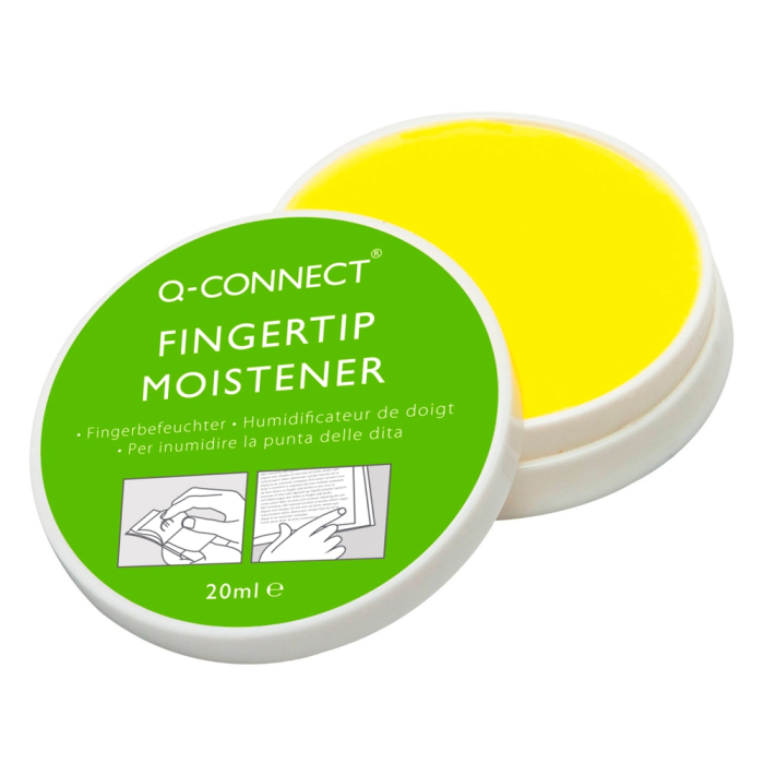Q-connect Humedecedor de Dedos para Pasar Páginas y Contar Billetes 20 ml 1