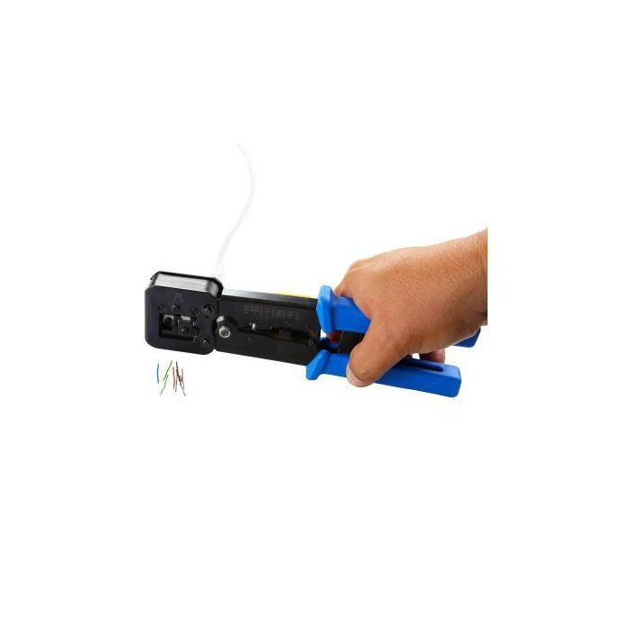 LOGON Zero flex frame prevents torque lose during the crimping cycleTool steel die head assembly provides 360 degree of connector support during crimp 3 LOGON Zero flex frame prevents torque lose during the crimping cycleTool steel die head assembly provides 360 degree of connector support during crimp 3
