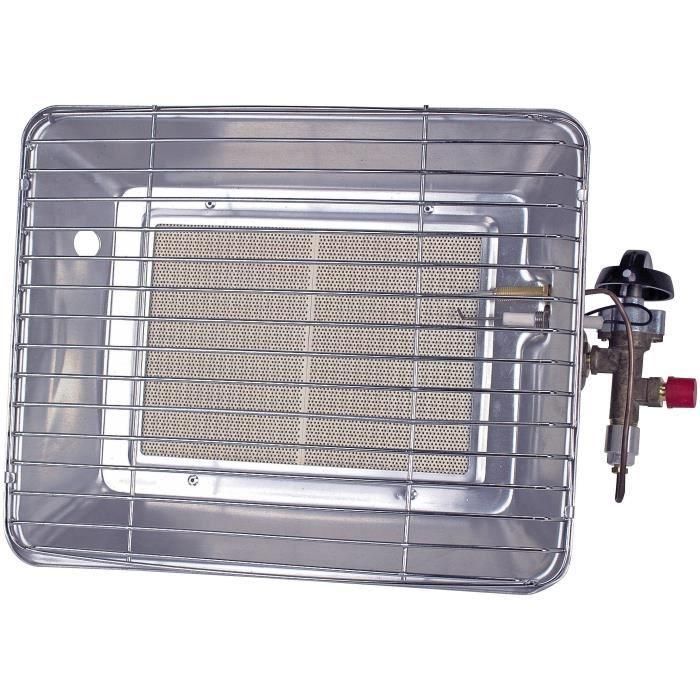 Rothenberger Calentador Infrarrojo Móvil a Gas Propano con Regulador, Uso Exterior/Interior Ventilado, 20m², Gris Rothenberger Calentador Infrarrojo Móvil a Gas Propano con Regulador, Uso Exterior/Interior Ventilado, 20m², Gris