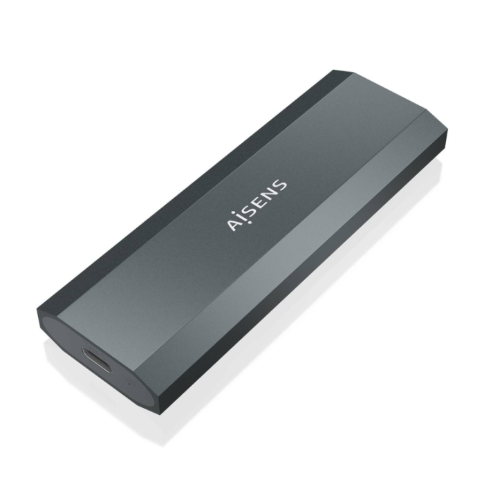 AISENS - CAJA EXTERNA M.2 (NGFF) ASM2-029GR NVMe A USB3.2 GEN2, GRIS