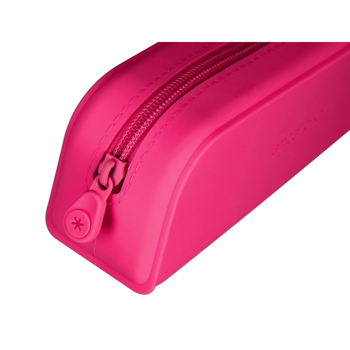 Antartik Estuche Portatodo Prisma Silicona Soft Rectangular Rosa Fucsia 185x50x75 mm 6
