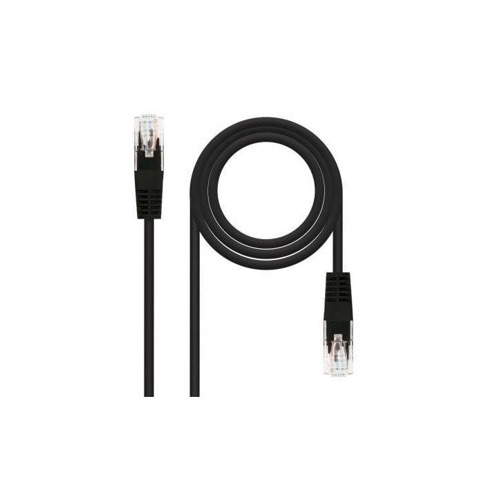 Cable de Red RJ45 UTP Nanocable 10.20.0102-BK Cat.5e/ 2m/ Negro 1 Cable de Red RJ45 UTP Nanocable 10.20.0102-BK Cat.5e/ 2m/ Negro 1