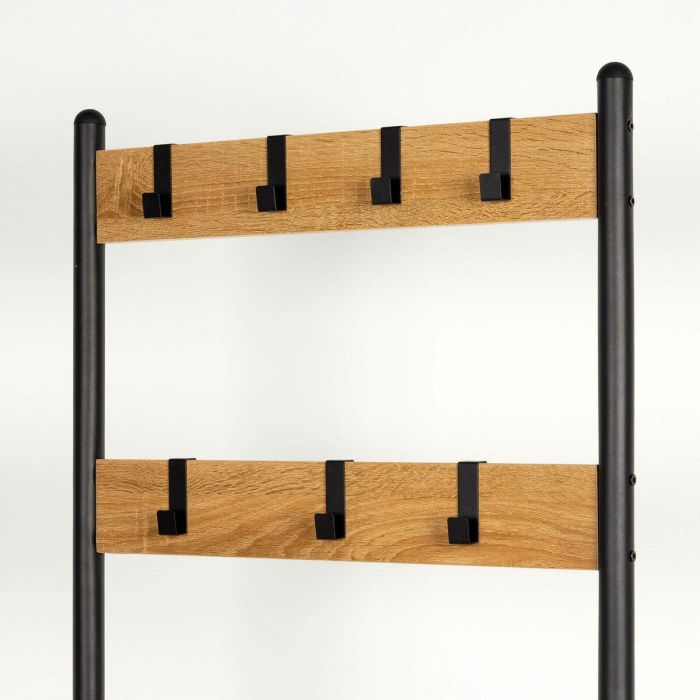 Perchero con Balda Max Home Acero Melamina Aglomerado Minimalista 60 x 175 x 40 cm 4 Perchero con Balda Max Home Acero Melamina Aglomerado Minimalista 60 x 175 x 40 cm 4