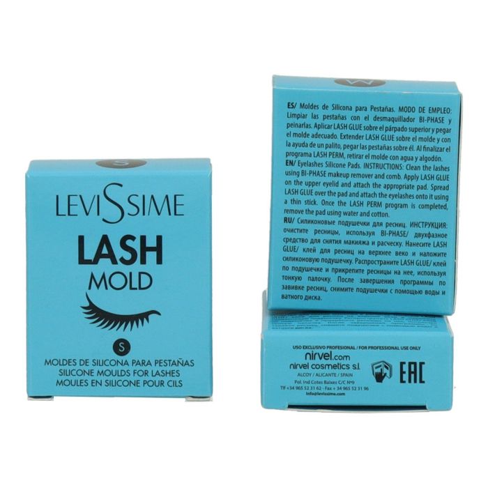 Levissime Moldes de Silicona para Pestañas Lash Molde Talla S