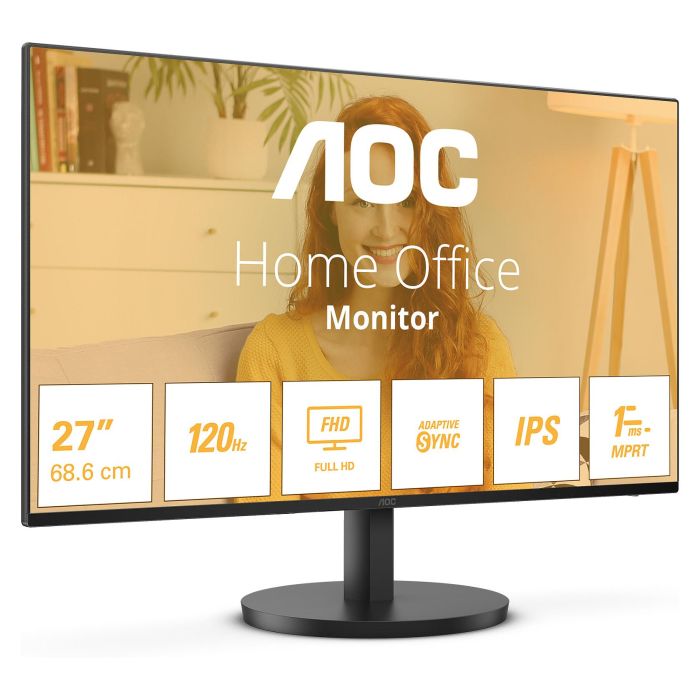 AOC 27B3HA2 Monitor 27" FHD VA 100Hz HDMI VGA Negro 1