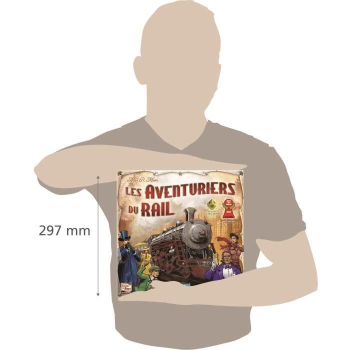 Asmodee Les Aventuriers du Rail USA - Juego de Mesa en Francés 2 Asmodee Les Aventuriers du Rail USA - Juego de Mesa en Francés 2
