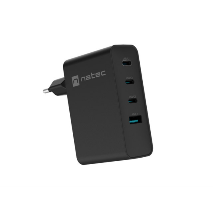 NATEC NUC-2234 cargador de dispositivo móvil Portátil, Smartphone Negro Corriente alterna Carga rápida Interior NATEC NUC-2234 cargador de dispositivo móvil Portátil, Smartphone Negro Corriente alterna Carga rápida Interior