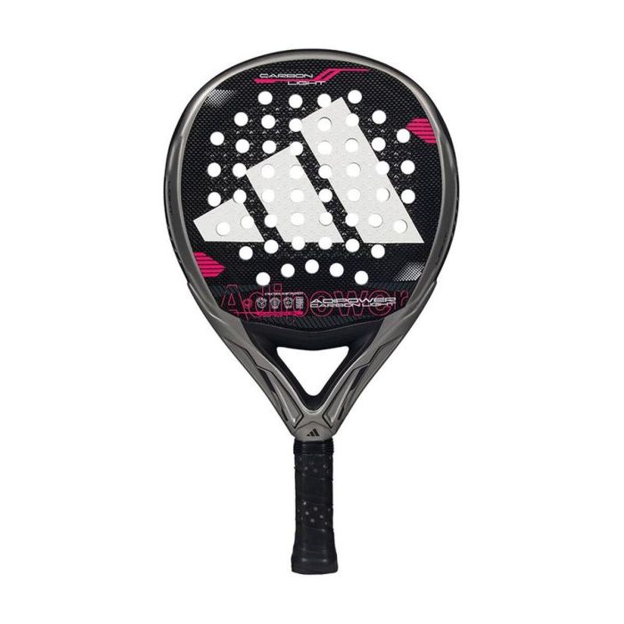 Pala de Pádel Adidas Adipower Carbon Light Rosa Plástico 0 Pala de Pádel Adidas Adipower Carbon Light Rosa Plástico 0