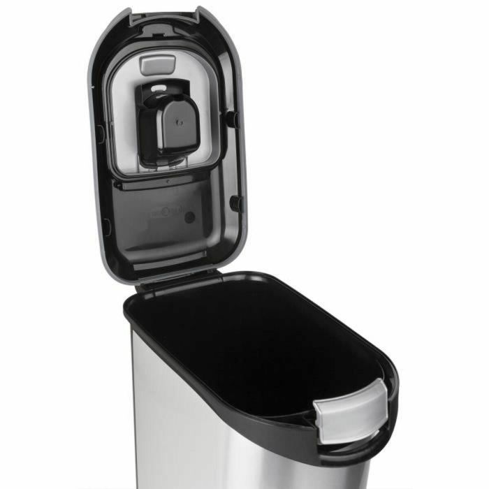 Curver Recipiente para comida seca 20kg Aspecto metal Gris Contenedor hermético para croquetas 4