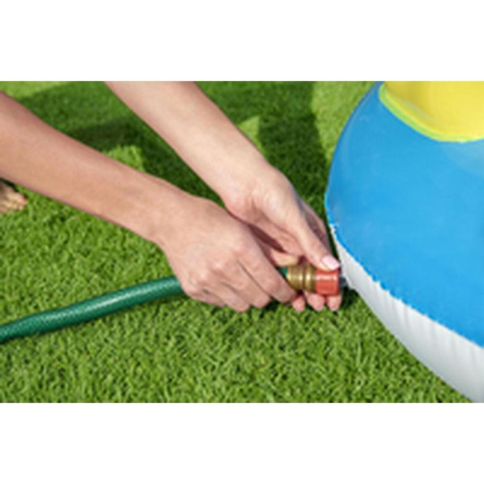 Bestway Piscina Hinchable Parque de Juegos Arcoiris 257x145x91 cm +2 Años Jardin 53092 6
