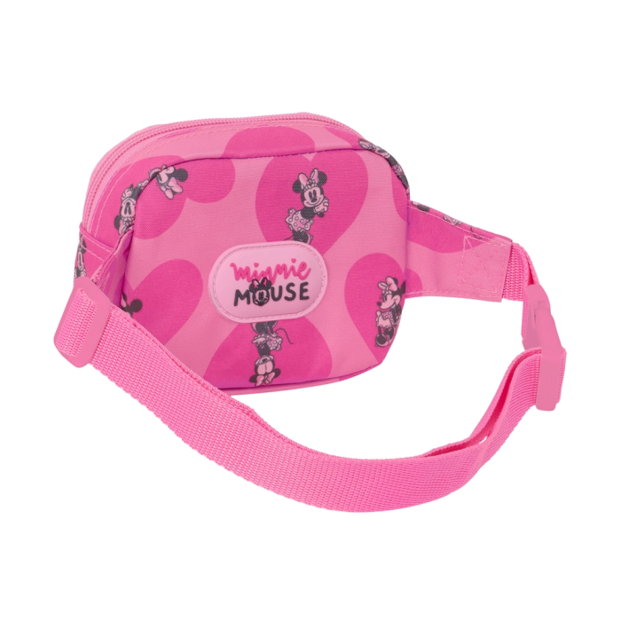 Riñonera Minnie Mouse Loving Rosa 14 x 11 x 4 cm 1 Riñonera Minnie Mouse Loving Rosa 14 x 11 x 4 cm 1