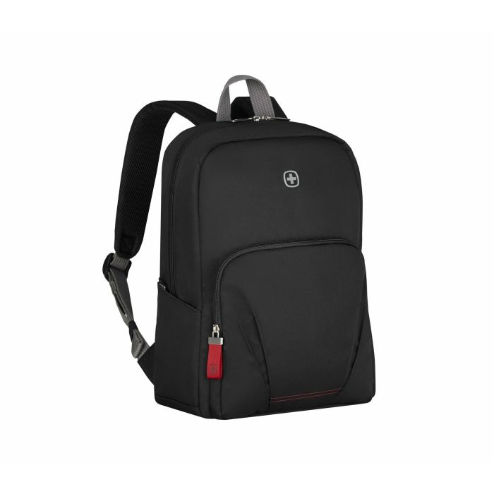 Wenger Motion Chic Mochila para Portátil de 15.6" 40,64cm Negra de Nylon con Compartimento para Tablet, Urbana 2 Wenger Motion Chic Mochila para Portátil de 15.6" 40,64cm Negra de Nylon con Compartimento para Tablet, Urbana 2