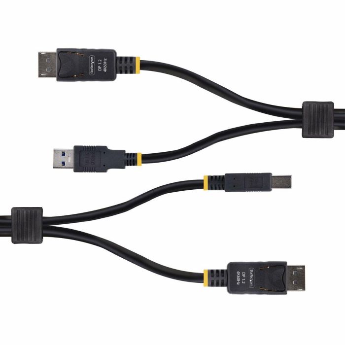 Cable adaptador Startech DU1226-KVM-CABLE Negro 1,8 m 1 Cable adaptador Startech DU1226-KVM-CABLE Negro 1,8 m 1