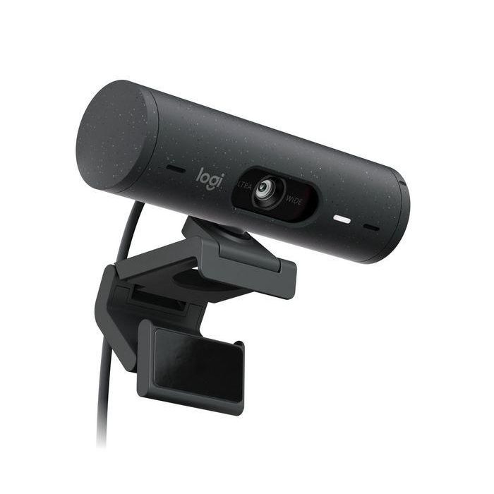 Logitech Brio 500 Webcam Full HD 1080p Grafito con Tapa de Privacidad Integrada y Rightlight 4 4 Logitech Brio 500 Webcam Full HD 1080p Grafito con Tapa de Privacidad Integrada y Rightlight 4 4