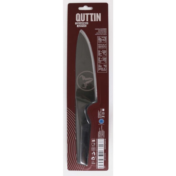 Quttin Cuchillo Cocinero 16 cm Black Edition (8 Unidades) 2