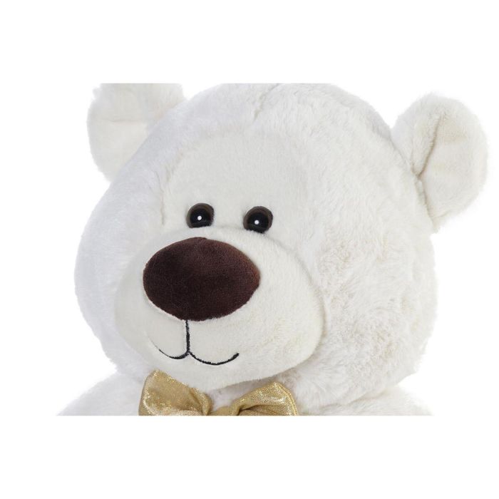 Peluche Kids DKD Home Decor Blanco Dorado 25 x 30 x 25 cm 2