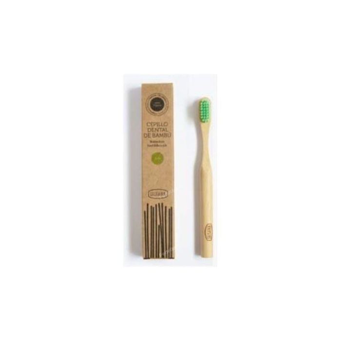 Cepillo Dental Bambú Infantil Verde