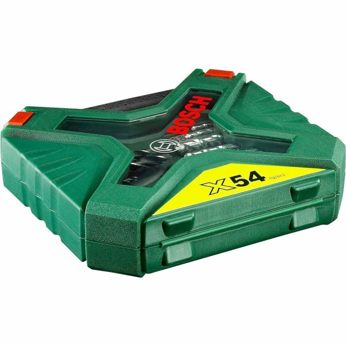 Bosch X-Line 54 piezas Juego de brocas y puntas para taladrar, atornillar y diversas aplicaciones en madera, metal y materiales 2