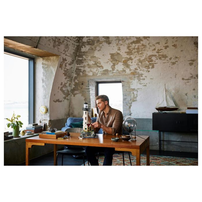 LEGO Ideas 21335 Motorisierter Leuchtturm (Faro Motorizado) - Juego de Construcción 2065 Piezas para Adultos