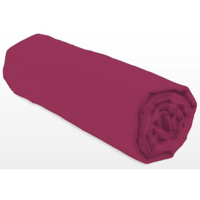 Sábana bajera ajustable - LOVELY HOME - LH71607 - 180x200+35 cm - Fucsia Sábana bajera ajustable - LOVELY HOME - LH71607 - 180x200+35 cm - Fucsia