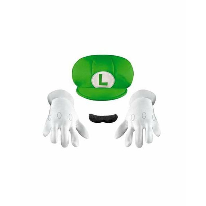 Nintendo Disfraz Infantil Super Mario Luigi Kit Talla M Edad 3 Años
