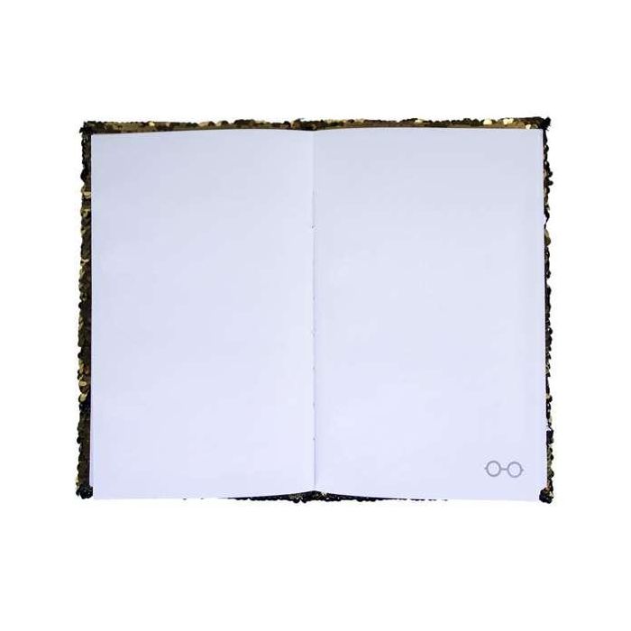 Cerdá Cuaderno Premium Lentejuelas Harry Potter Dorado 18