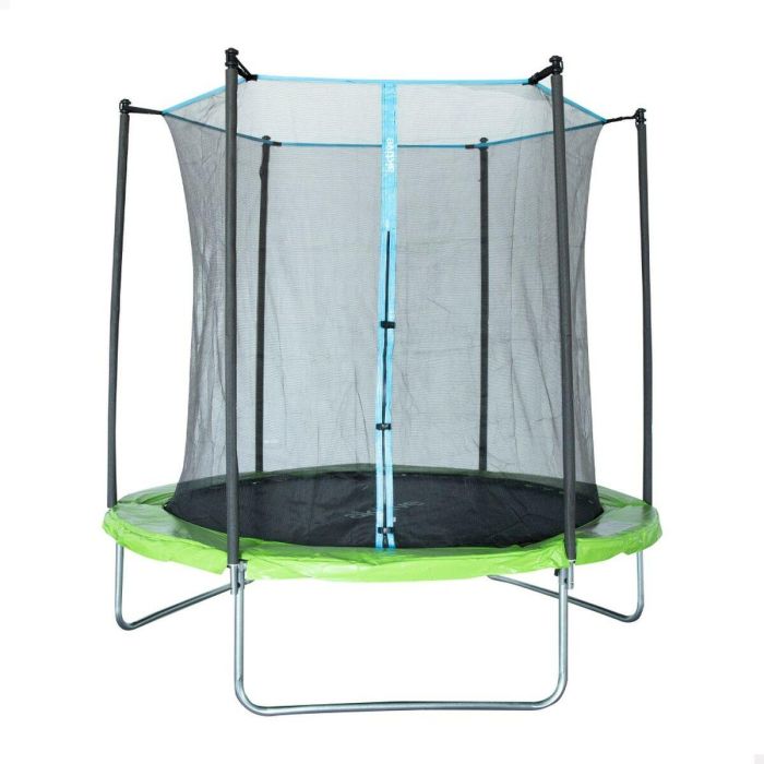 Cama Elástica Infantil con Red de Seguridad Aktive 244 x 239 x 244 cm Ø 244 cm Cama Elástica Infantil con Red de Seguridad Aktive 244 x 239 x 244 cm Ø 244 cm