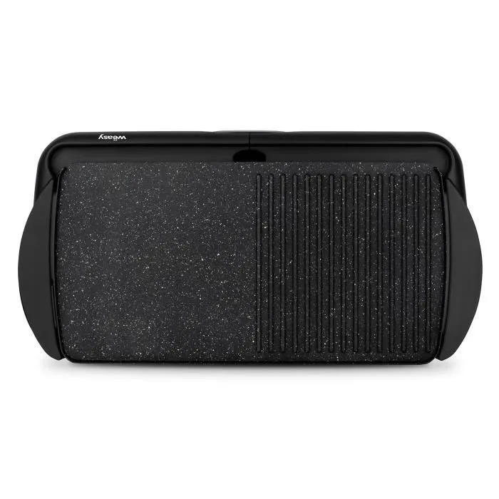 Weasy WEA3760124954777 Plancha Eléctrica 2000W - Placa de Efecto de Piedra 52x27cm - Temperatura Ajustable - Revestimiento Antiadherente - Tanque Removible 2 Weasy WEA3760124954777 Plancha Eléctrica 2000W - Placa de Efecto de Piedra 52x27cm - Temperatura Ajustable - Revestimiento Antiadherente - Tanque Removible 2