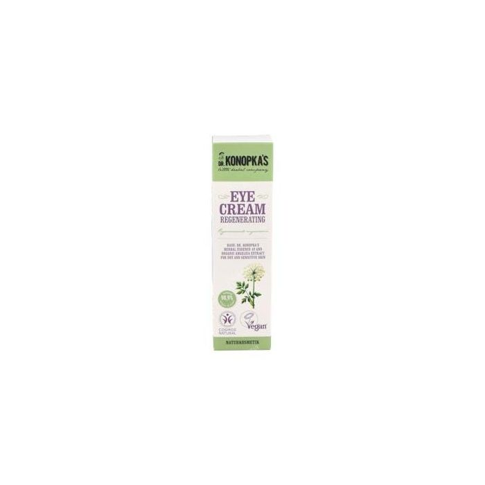 Dr. Konopka's Crema Contorno Ojos Regeneradora 20ml Vegana con Esencia Herbal Nº49 para Piel Firme y Tersa