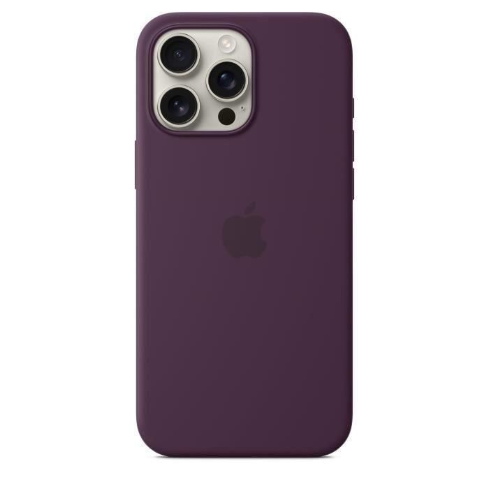 APPLE iPhone 16 Pro Max - Funda de Silicona con MagSafe - Ciruela 1 APPLE iPhone 16 Pro Max - Funda de Silicona con MagSafe - Ciruela 1