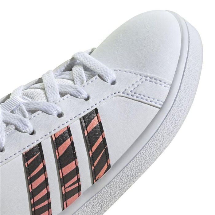 Zapatillas Deportivas Infantiles Adidas Grand Court Print Blanco 40 1