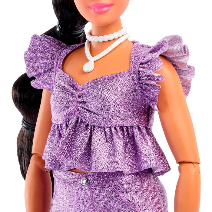 Barbie Deluxe Metallic Con Conjunto Morado Jfp43 Mattel 4 Barbie Deluxe Metallic Con Conjunto Morado Jfp43 Mattel 4