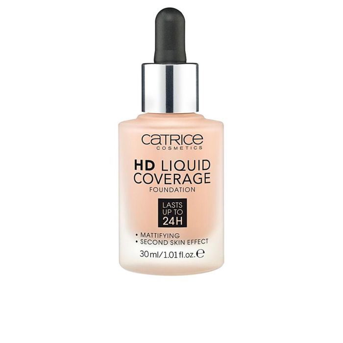 Base de Maquillaje Fluida Hd Liquid Coverage Foundation Catrice 2