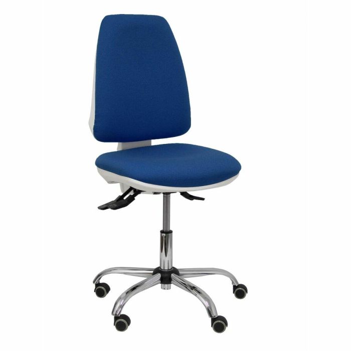 PIQUERAS Y CRESPO Silla Elche blanca asincro bali azul marino ruedas de parque PIQUERAS Y CRESPO Silla Elche blanca asincro bali azul marino ruedas de parque