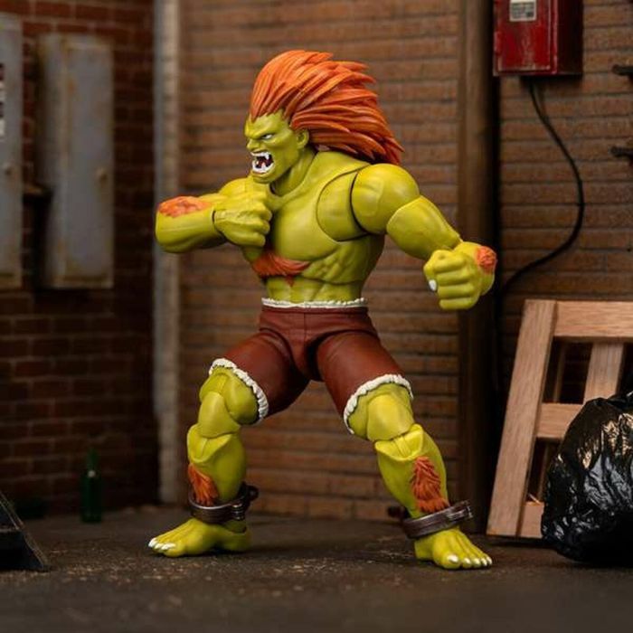 Figura street fighter ii blanka 15 cm 10 Figura street fighter ii blanka 15 cm 10