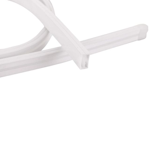 Perfíl PC Flexible para Tira LED Difusor Opal x 2M 4 Perfíl PC Flexible para Tira LED Difusor Opal x 2M 4