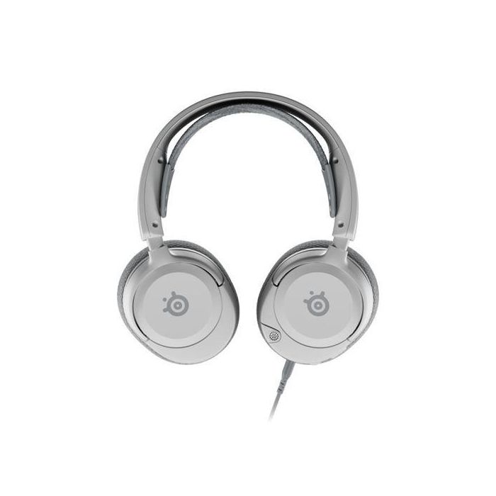 SteelSeries Arctis Nova 1P Auriculares Diadema Gaming Blanco 61612 con Micrófono Cancelación Ruido Jack 3.5mm Multiplataforma Alámbrico Supraurales Juego 1 SteelSeries Arctis Nova 1P Auriculares Diadema Gaming Blanco 61612 con Micrófono Cancelación Ruido Jack 3.5mm Multiplataforma Alámbrico Supraurales Juego 1